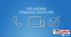 Oklahoma Tobacco Helpline graphic