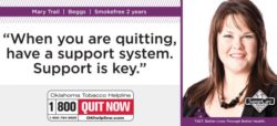 When you are quitting, have support system. Support is key.