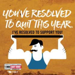 You've resolved to quit this year. I've resolved to support you!