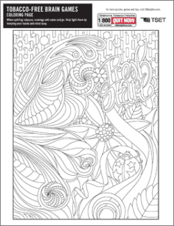 Fresh start adult coloring page