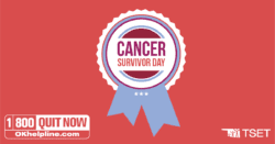 Cancer survivor day badge