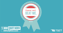 Cancer can't beat me badge