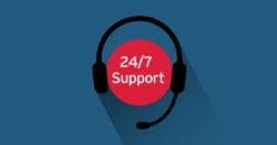 24/7 support