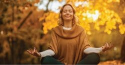 Top 10 Tips to Reduce Stress During the Holidays- Meditating