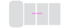 quiz layout