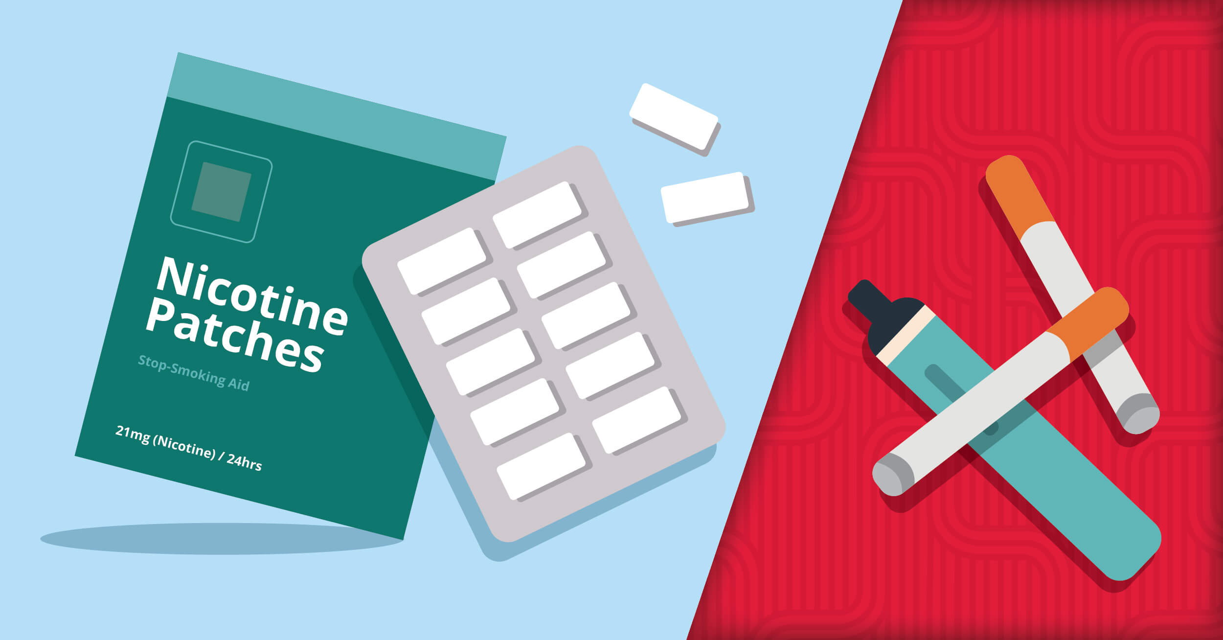 nicotine patches and tobacco products