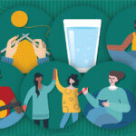 Illustrations of activities you can do besides smoke!